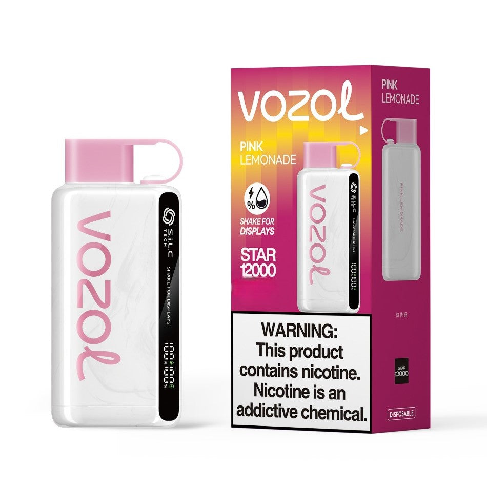 VOZOL STAR 12000 - PINK LEMONADE