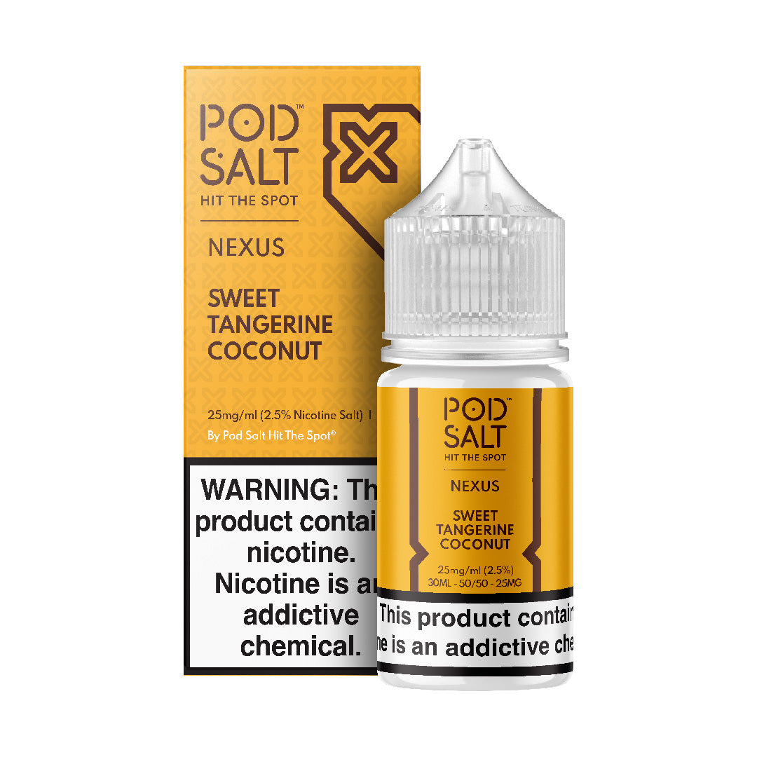 POD SALT NEXUS SWEET TANGERINE COCONUT – Om Vapor